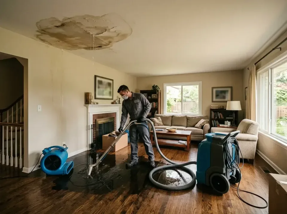 attic-pipe-burst-ceiling-drip-008 — frequently asked questions, Water Damage Restoration & Carpet Care in Five Forks, SC